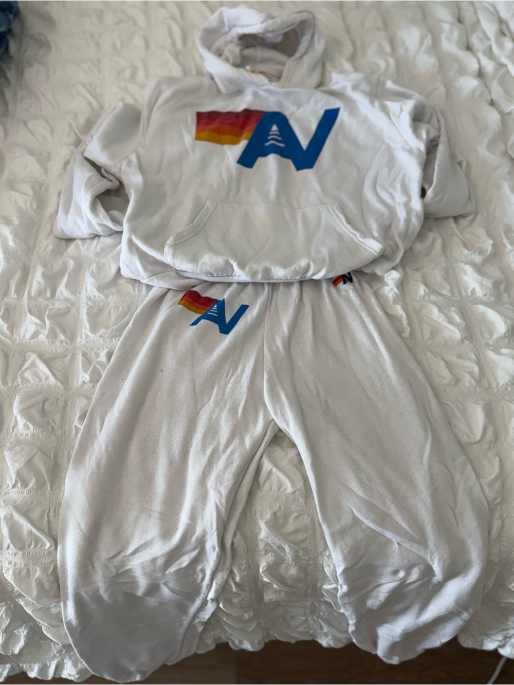 Aviator Nation White Logo Set